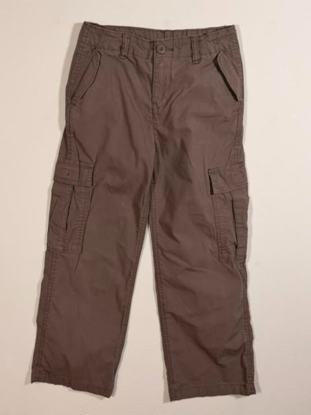 Thereabouts Boys Cargo Pants Size 8 Brown Adjustable Waist